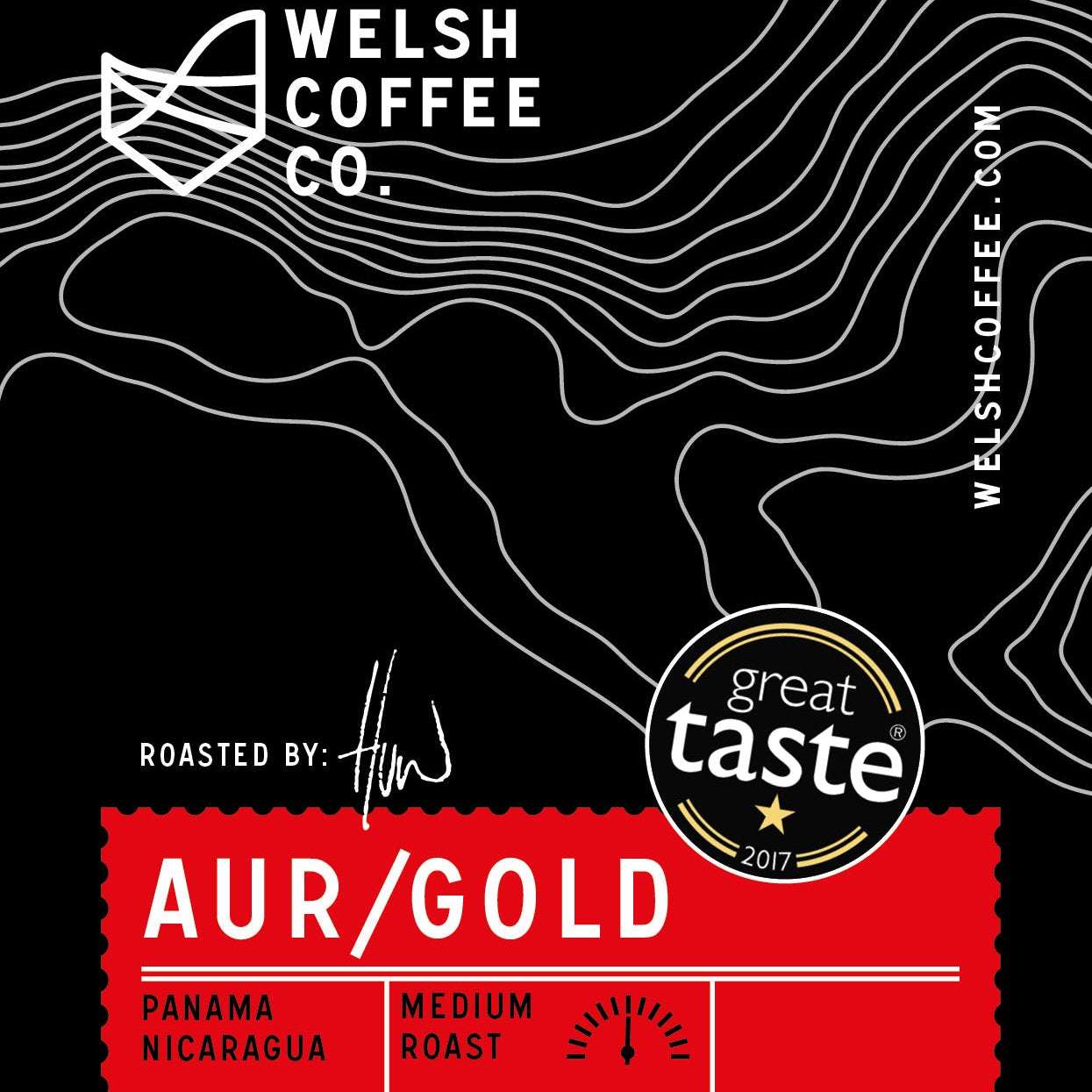 Aur/Gold coffee | Gifts of Wales