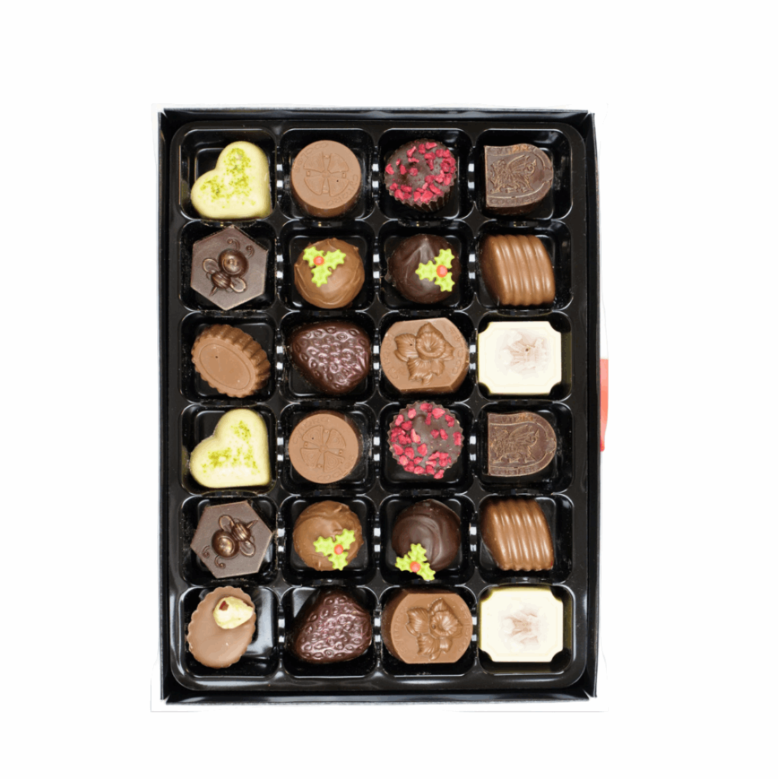 Christmas selection of chocolates