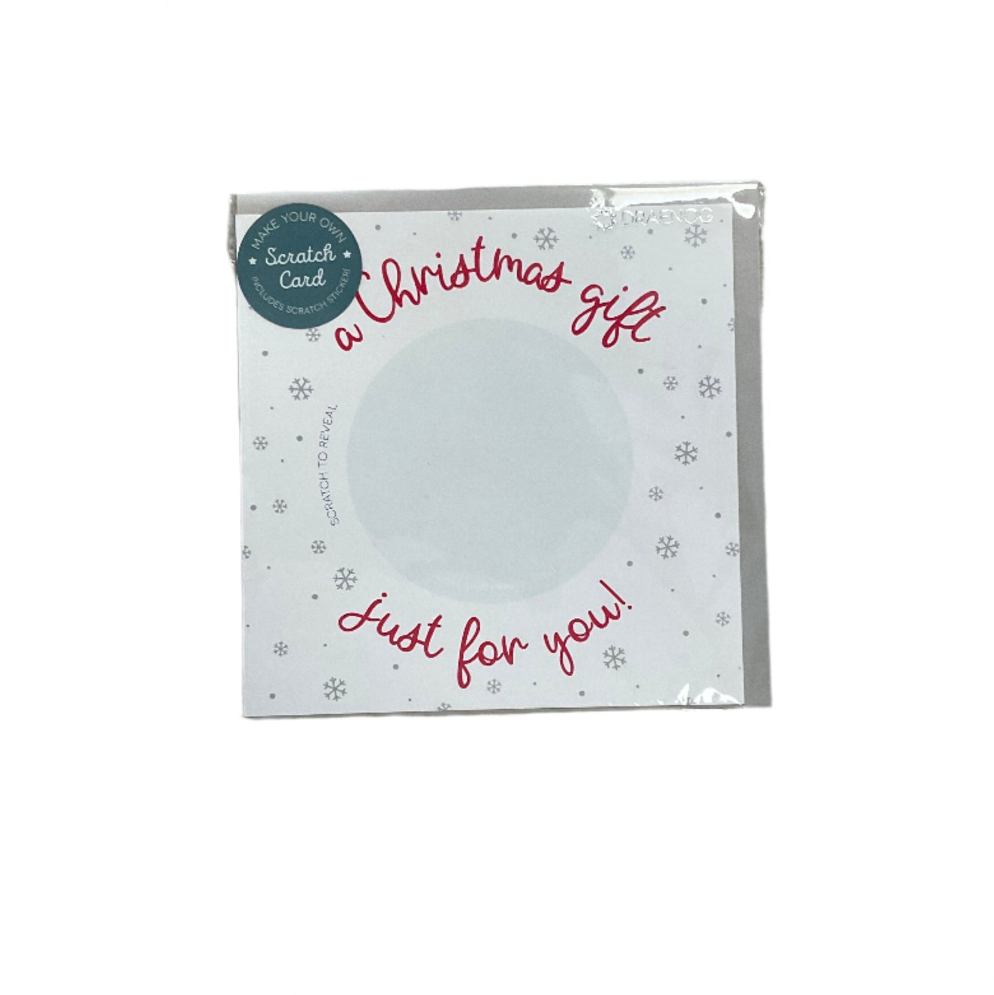 Christmas scratch card