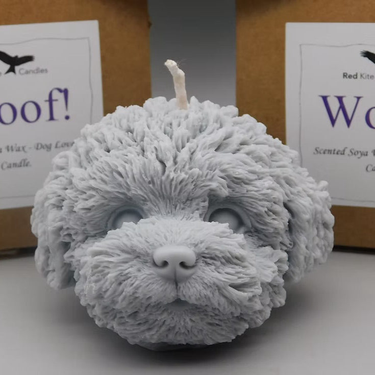 Dog candle