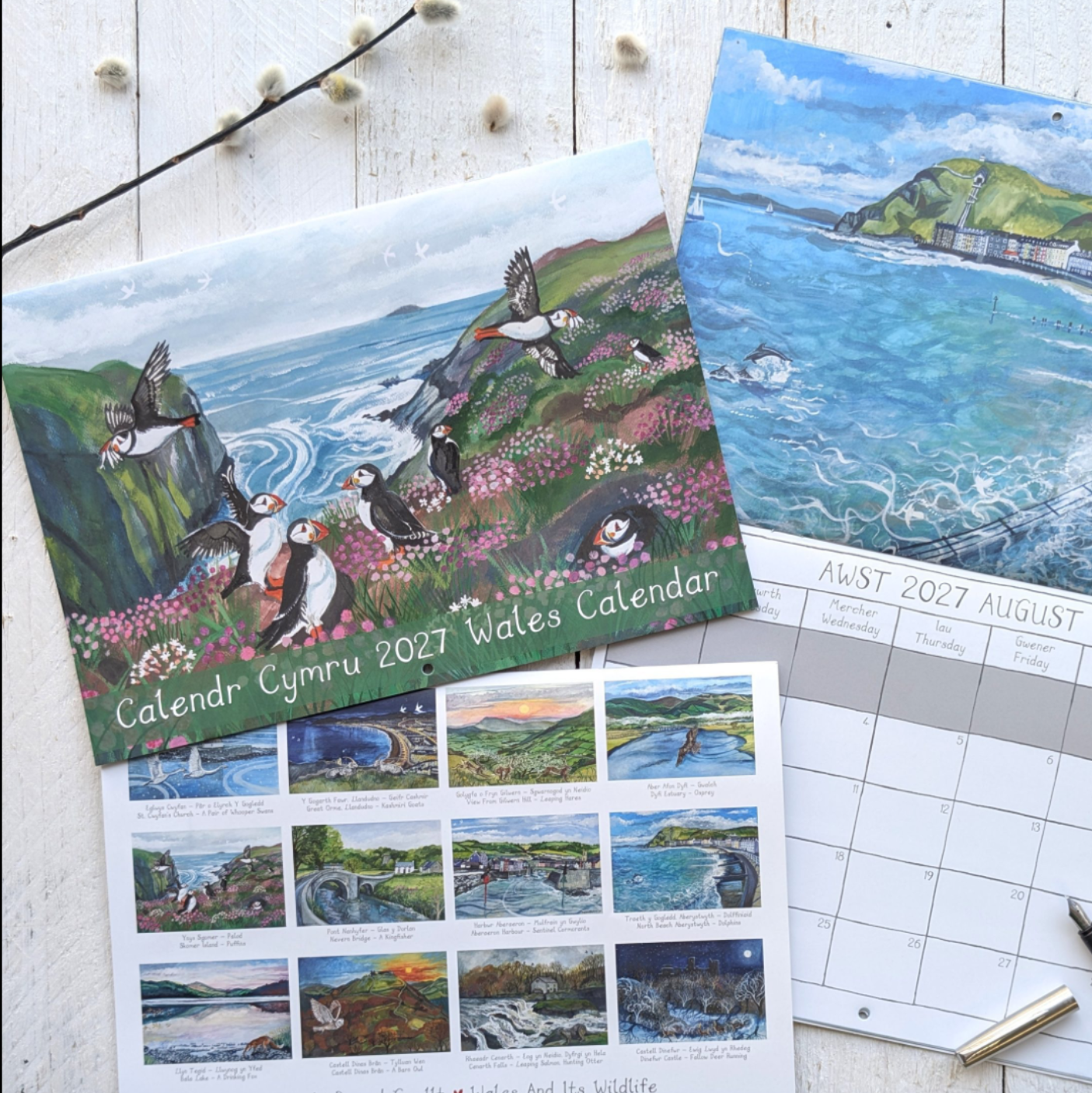 Driftwood Wales calendar 2027
