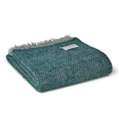 Extra large emerald beehive throw - Gifts of Wales