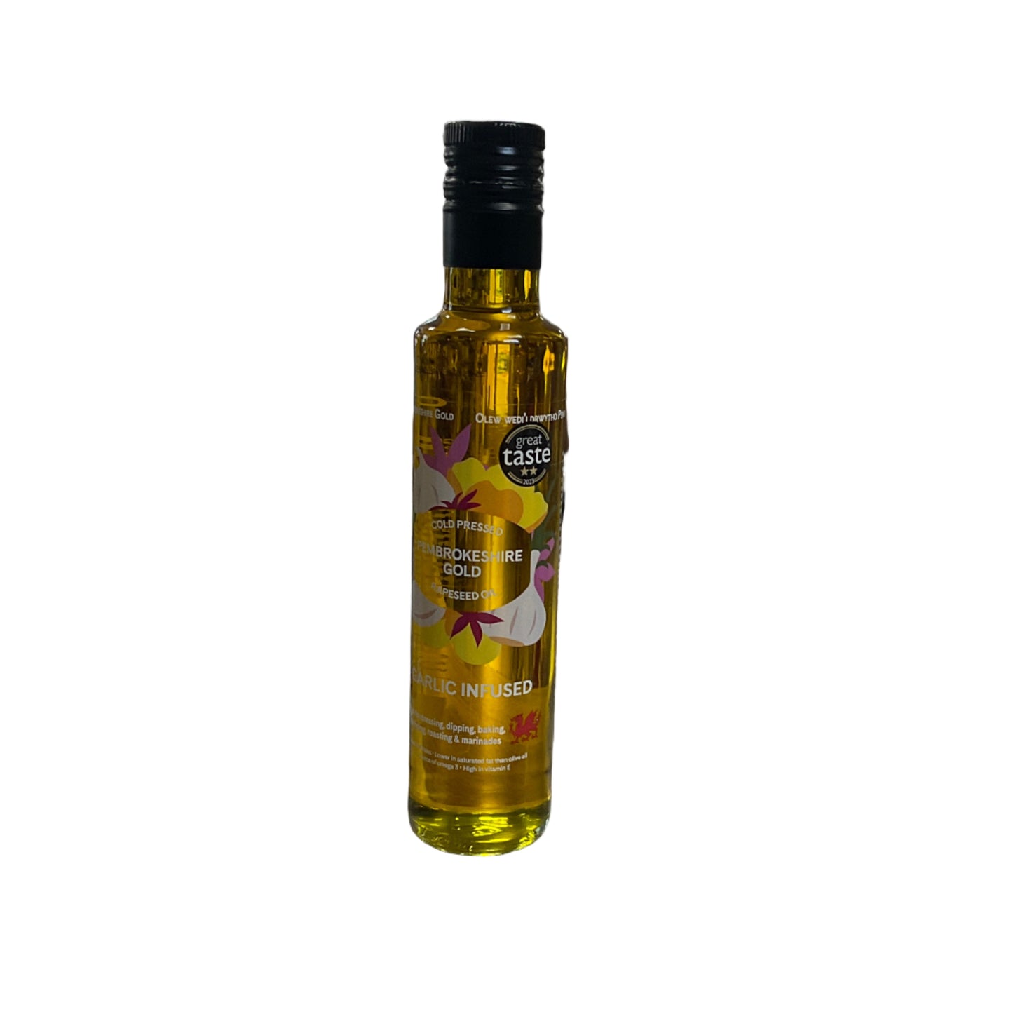 Garlic infused rapeseed oil