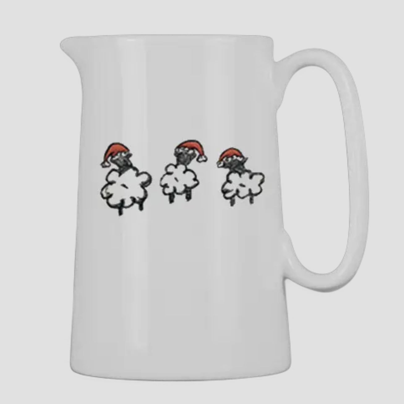 Christmas sheep jug