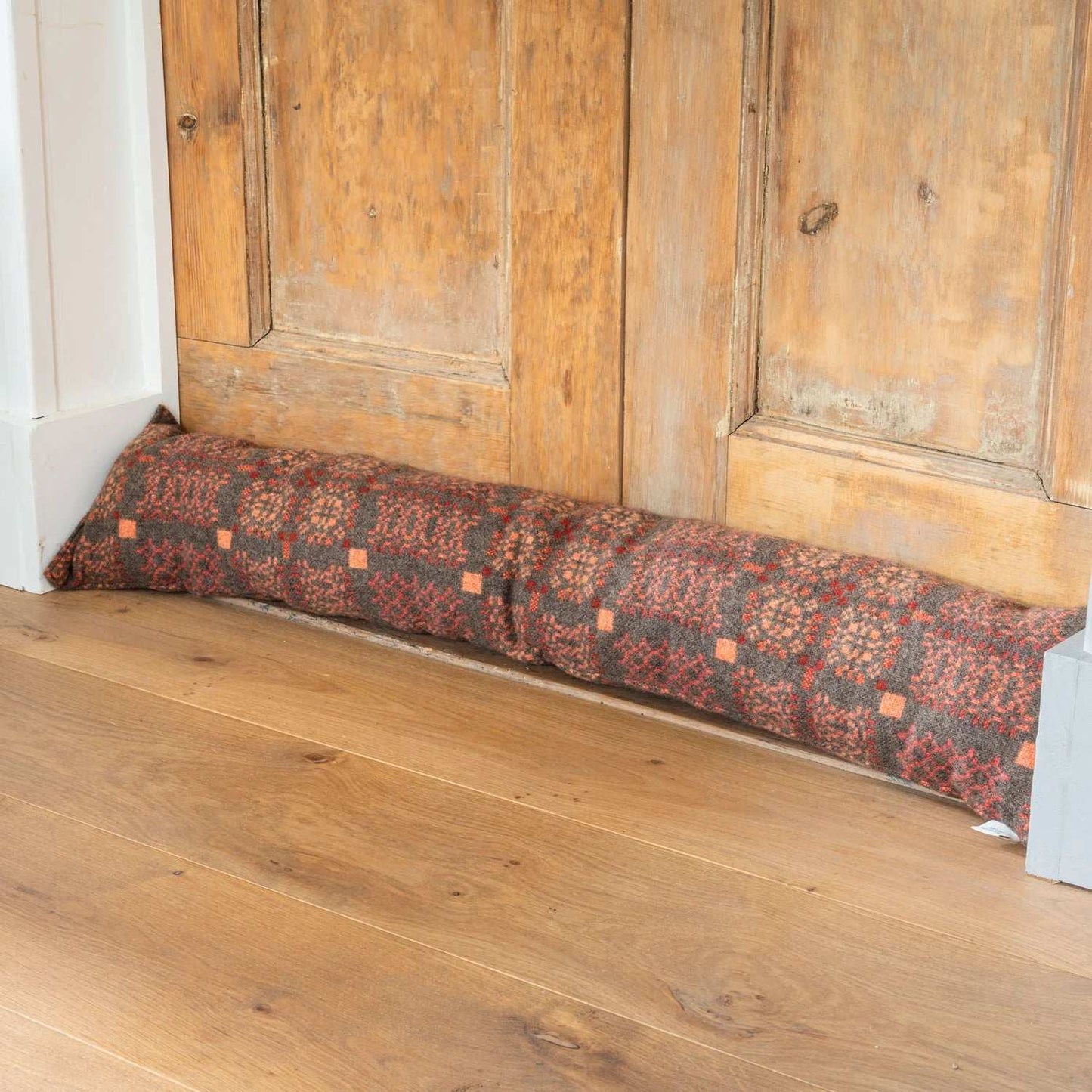Knot garden copper draught excluder|Gifts of Wales