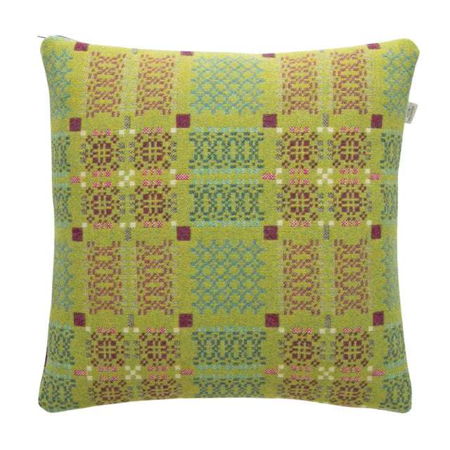 Knot garden Green cushion