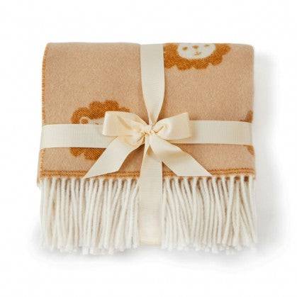 Lion baby blanket - Gifts of Wales
