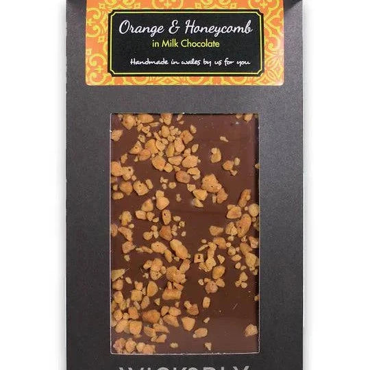 Orange and honeycomb chocolate bar - Gifts of Wales