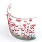 Poppy glass curve Side view