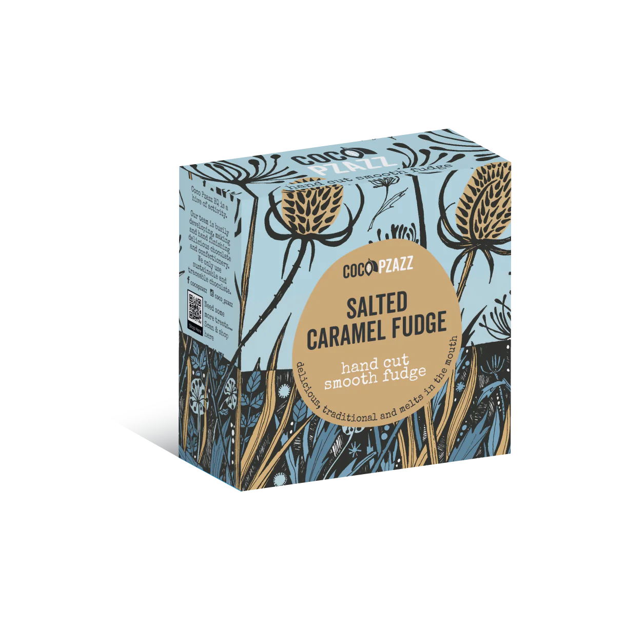 Salted caramel fudge|Gifts of Wales