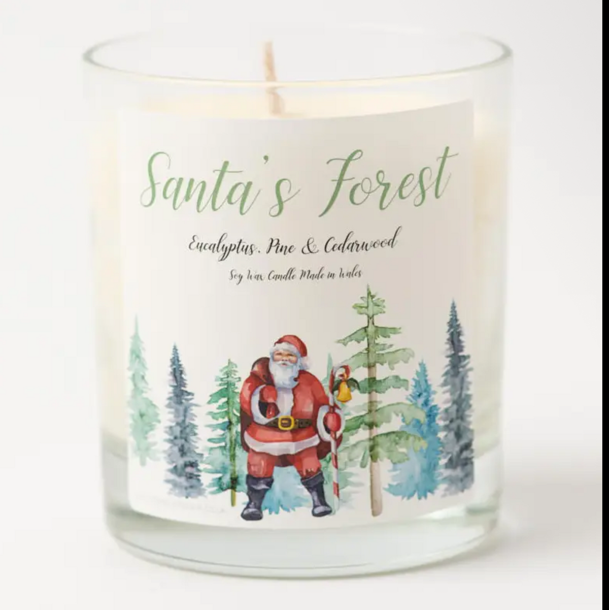 Santa’s forest candle