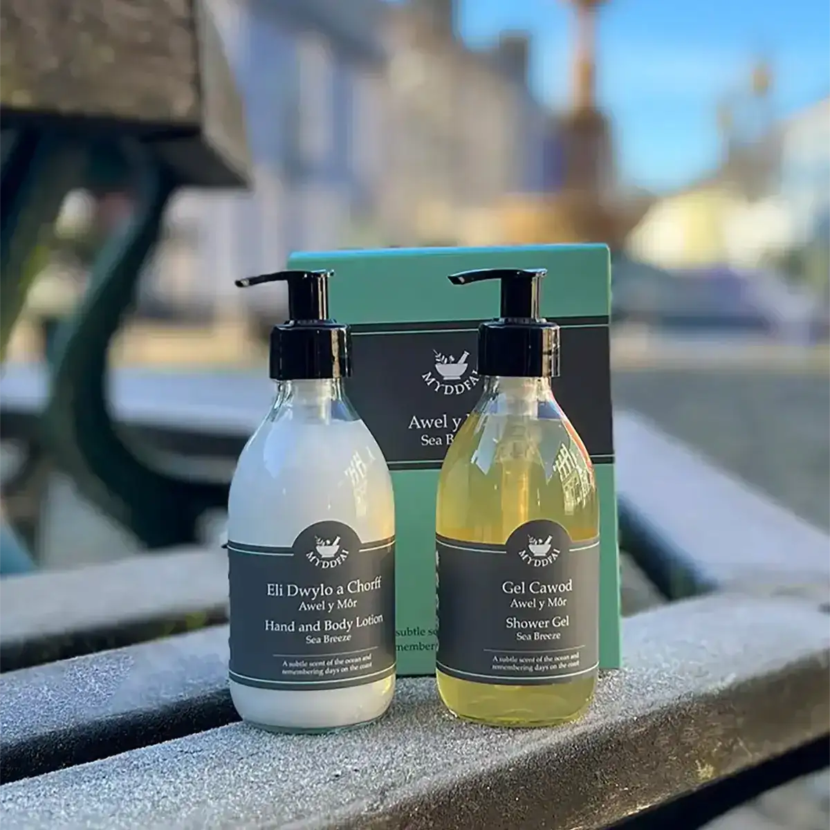 Sea breeze shower duo gift set