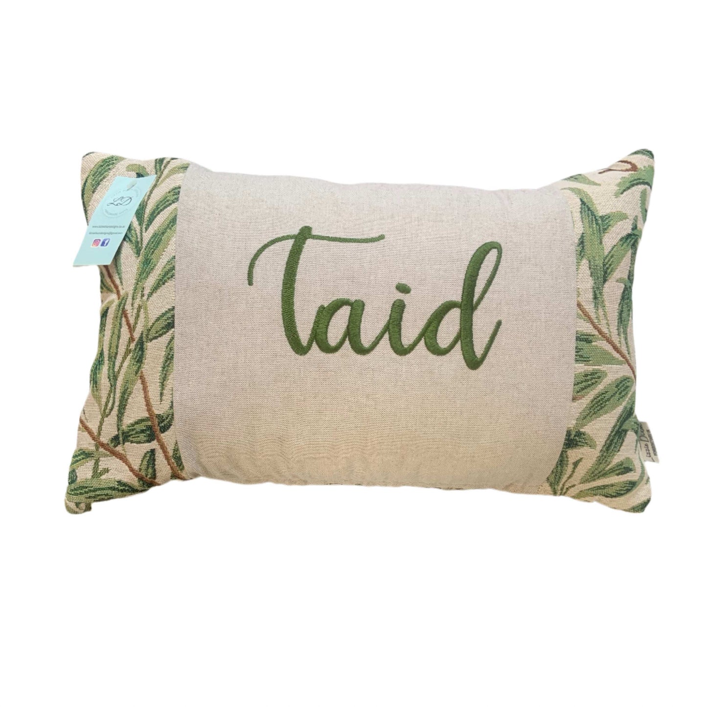 Taid cushion William Morris design |Gifts of Wales
