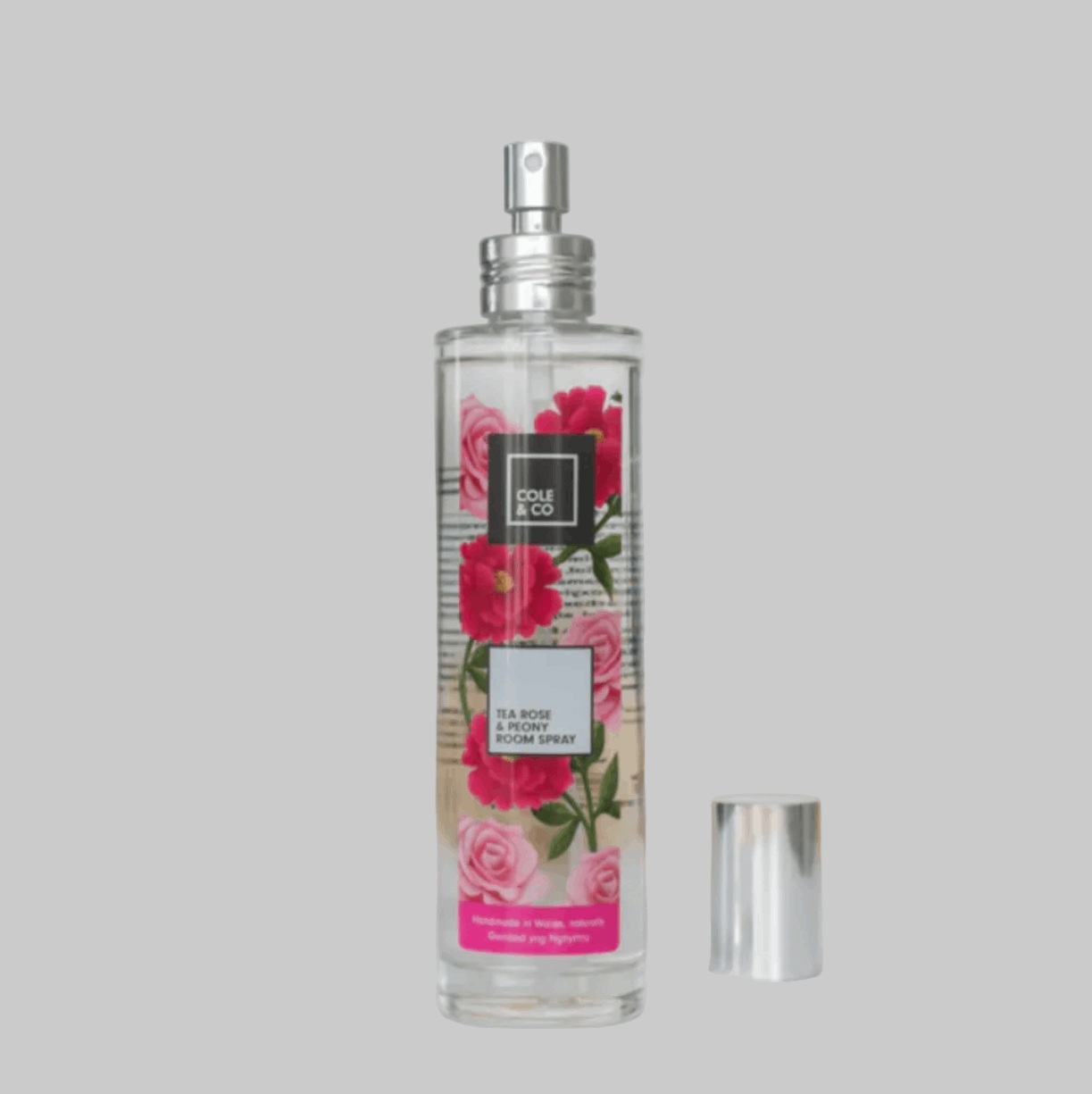 Tea rose and peony room spray