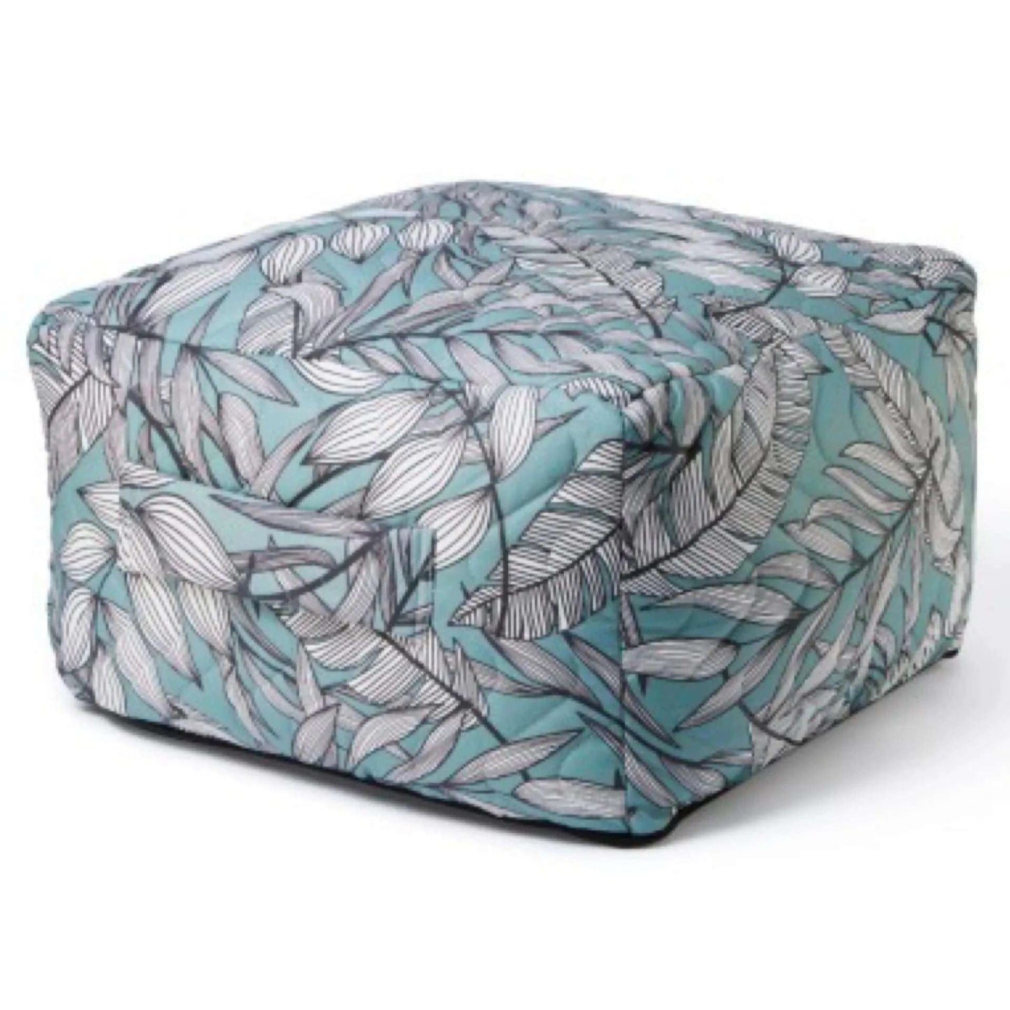 Tropical outdoor pouffe