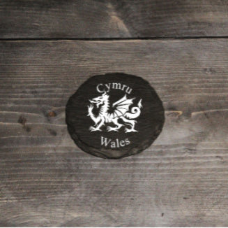 Welsh dragon coaster|Gifts of Wales