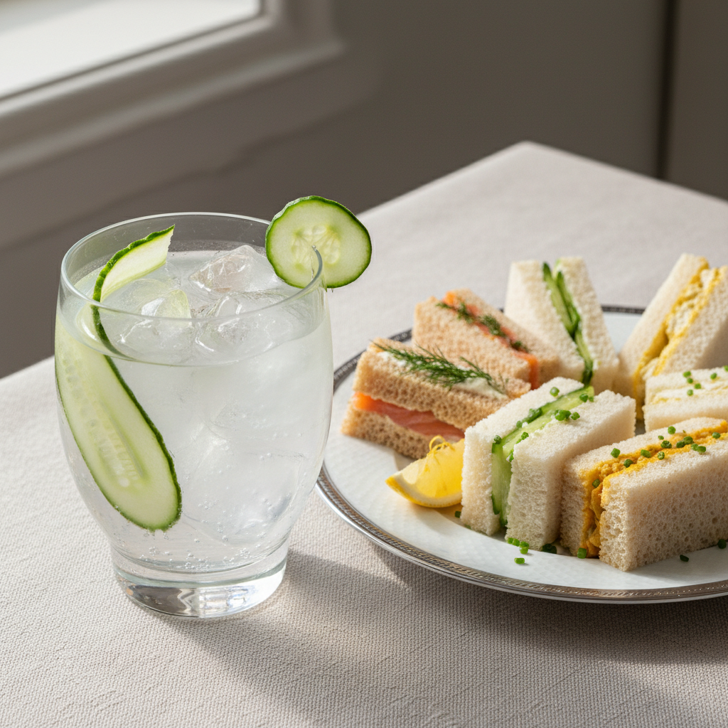 Welsh gin Afternoon tea for two