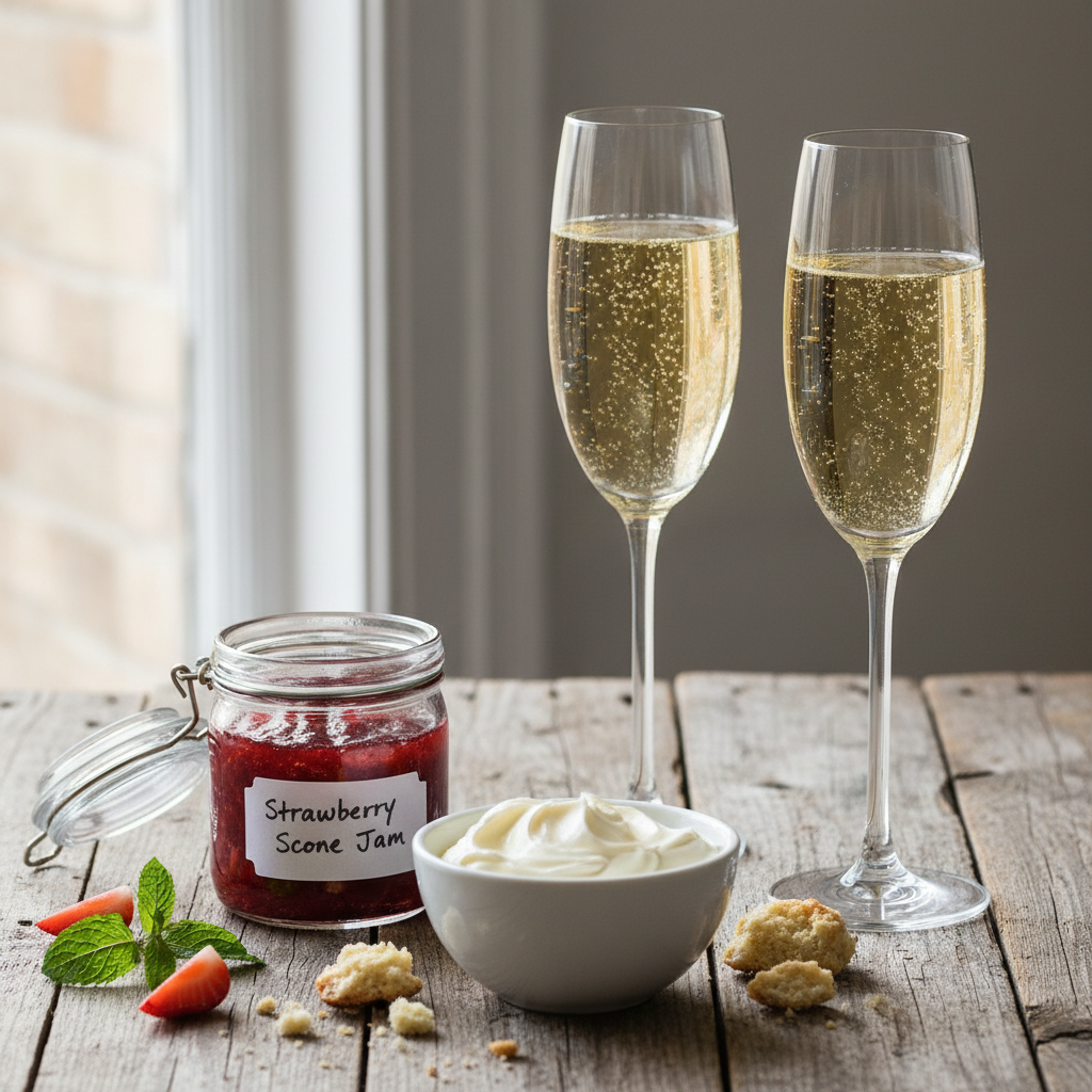 Sparkling Afternoon tea for two