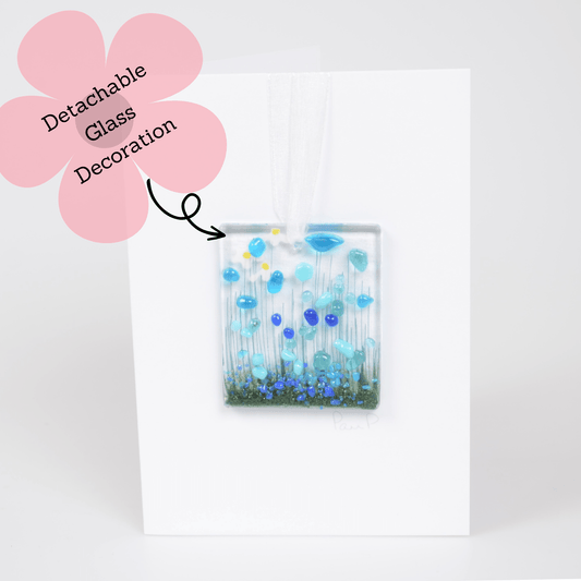 Cornflower card