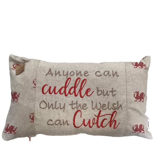 Anyone can cwtch cushion 