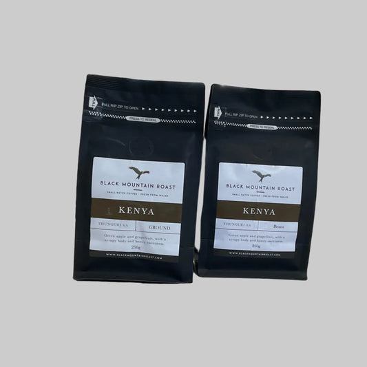 Black mountain roast Kenya coffee