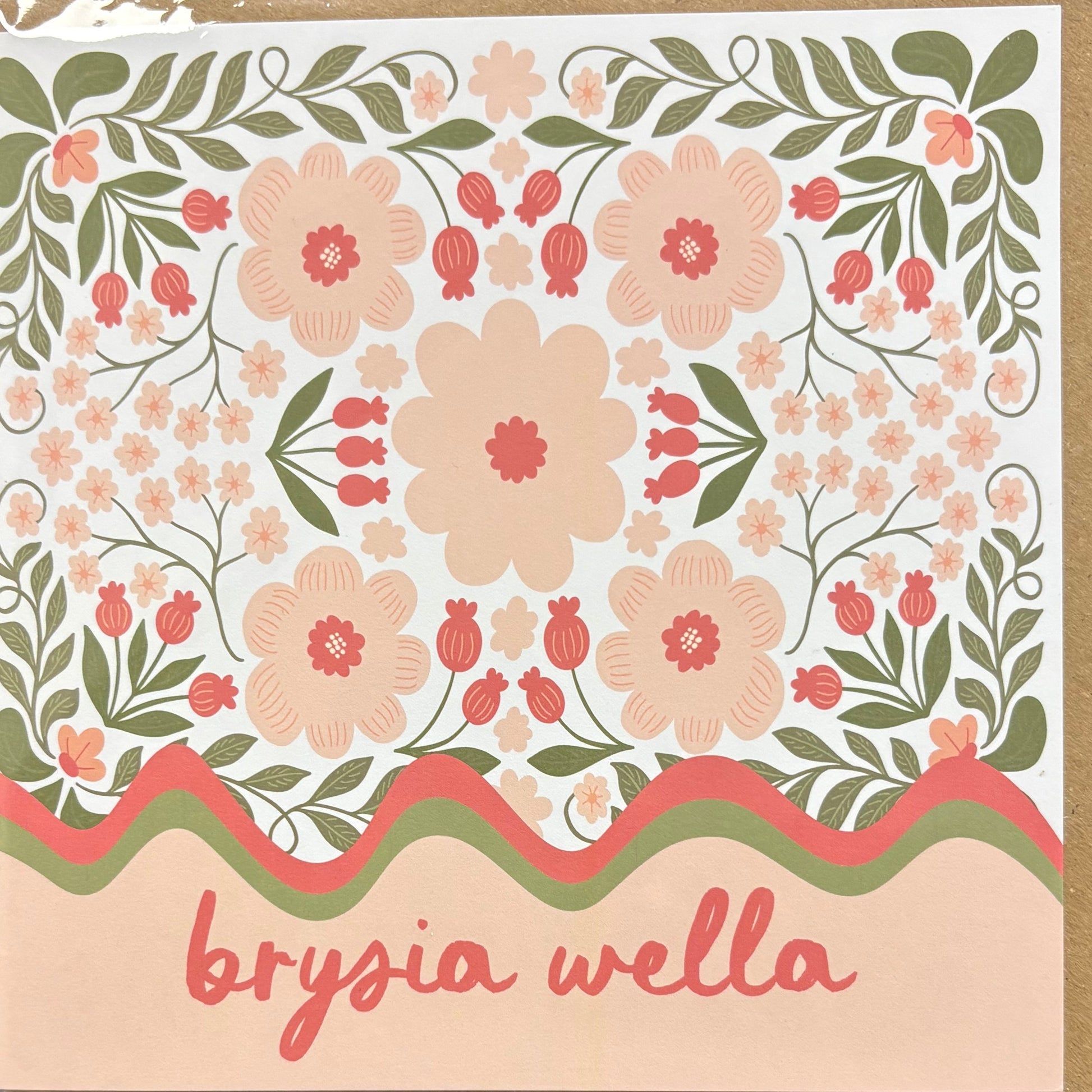 Brysia wella card