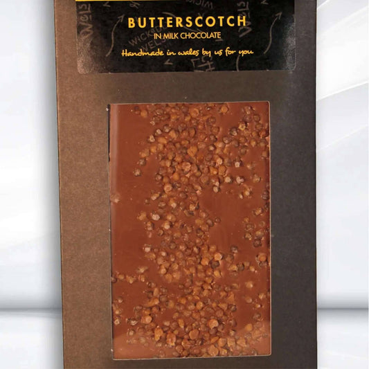 Butterscotch chocolate bar|Gifts of Wales 