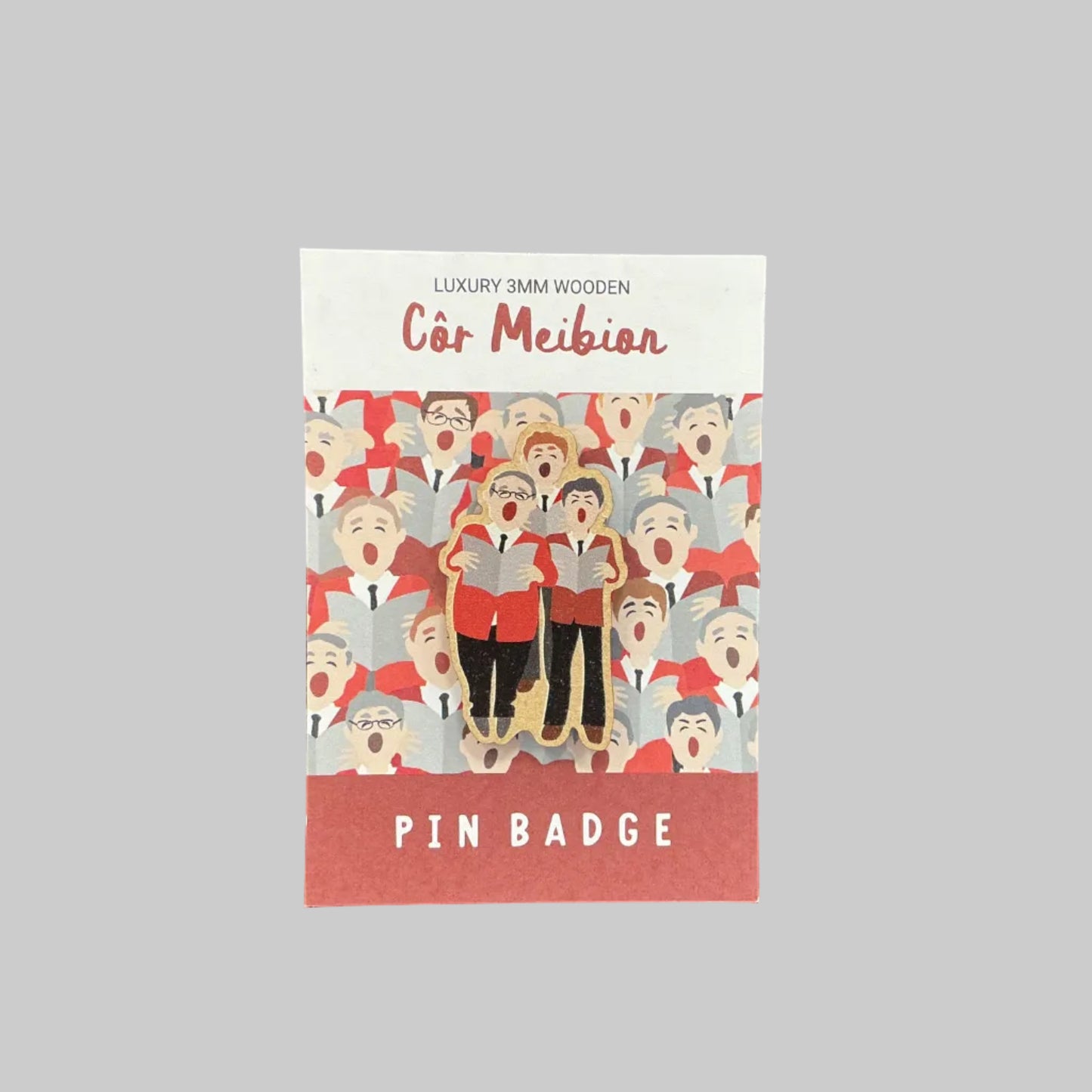 Côr Meibion pin badge