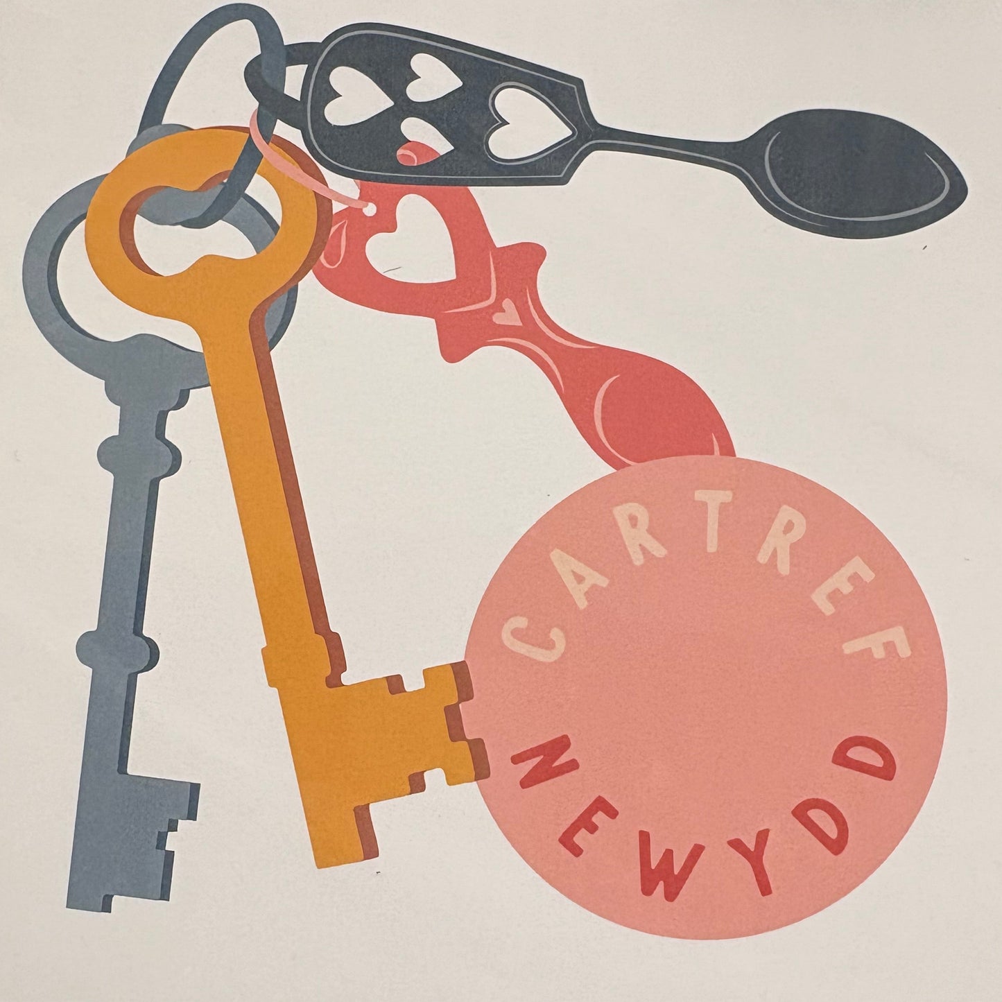 Cartref newydd card 