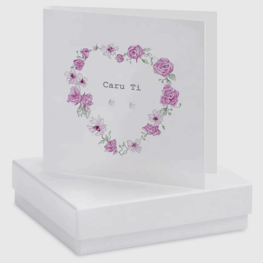 Caru ti earring card 