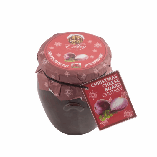 Christmas Cheese board chutney