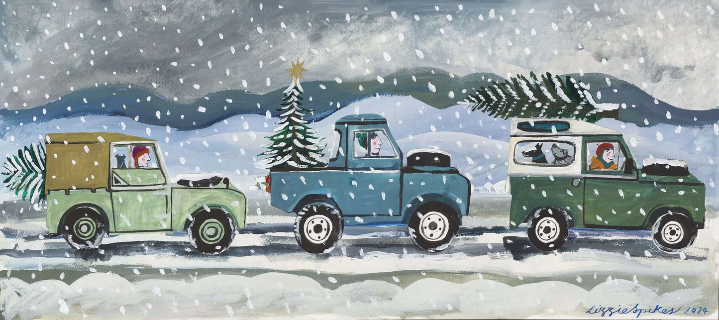 Christmas convoy card pack