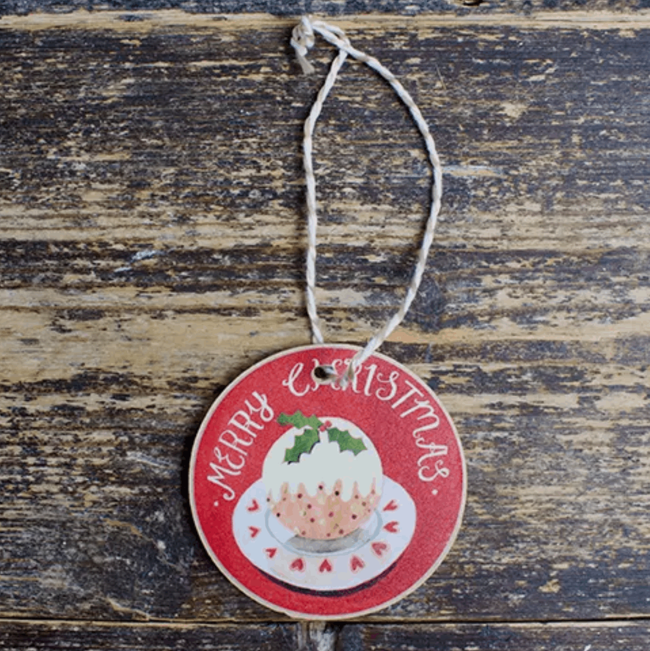 Christmas pudding decoration 