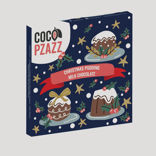 Christmas pudding milk chocolate 