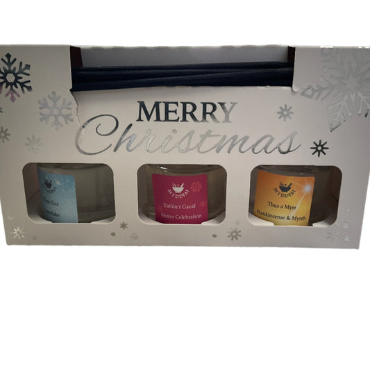 Christmas mini diffuser set | Gifts of Wales