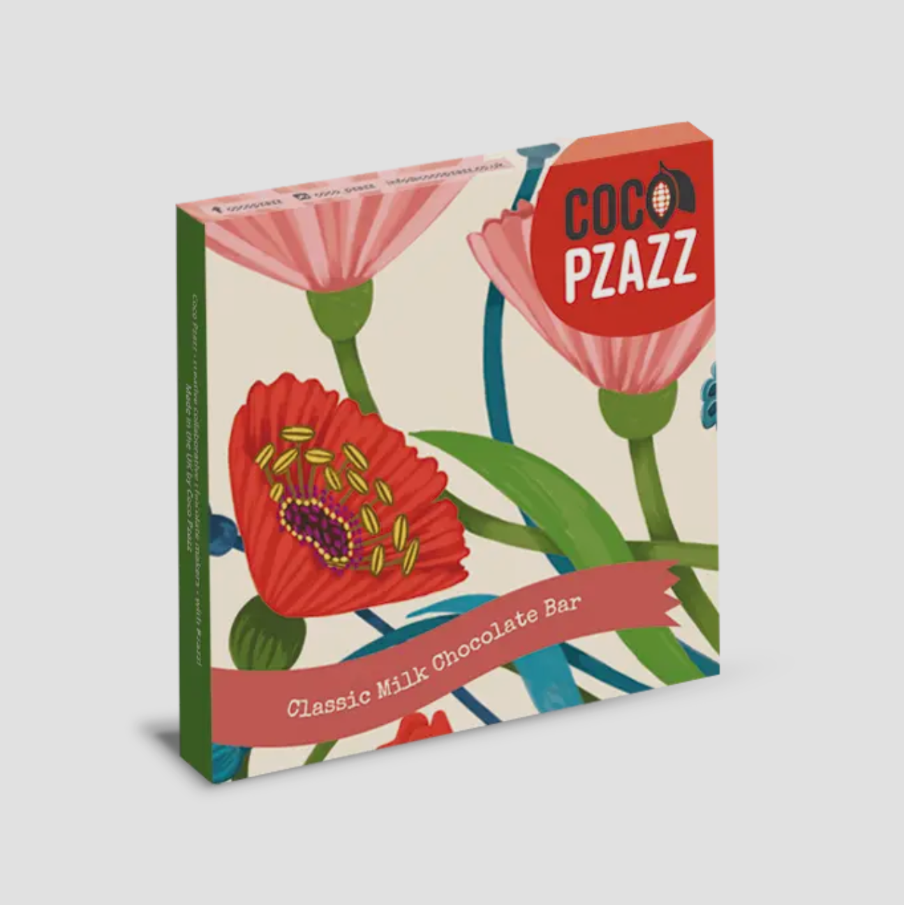 Classic milk chocolate bar Nina Pace design