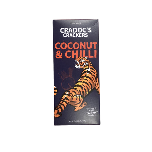 Coconut and chilli crackers 