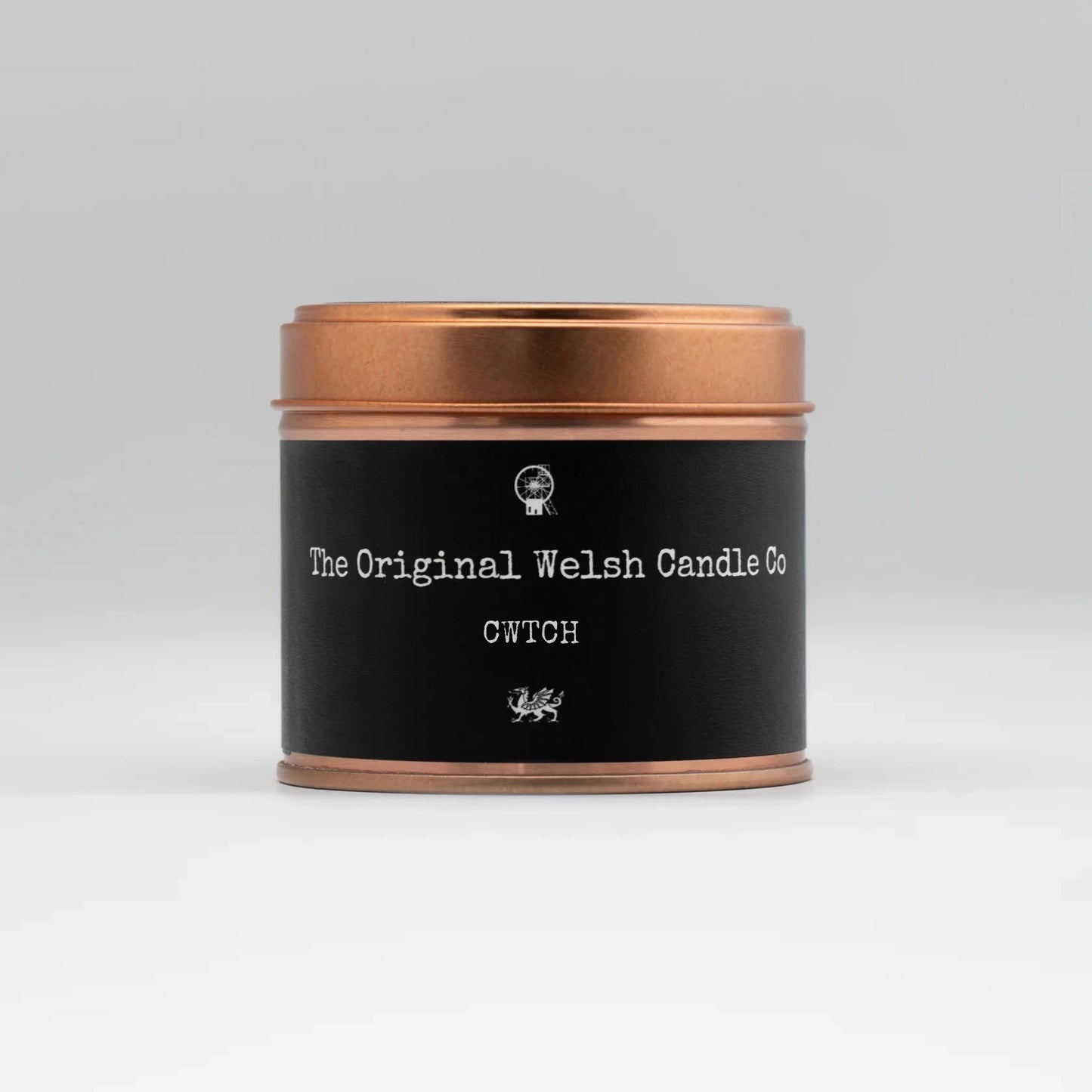 Cwtch copper tin candle