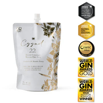 Cygnet 22 gin pouch |Gifts of Wales 