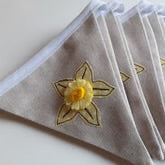 Daffodil bunting 