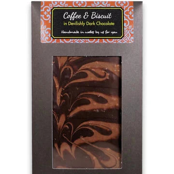 Dark chocolate coffee and biscuit bar | Gifts of Wales