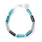Elements bracelets in blues