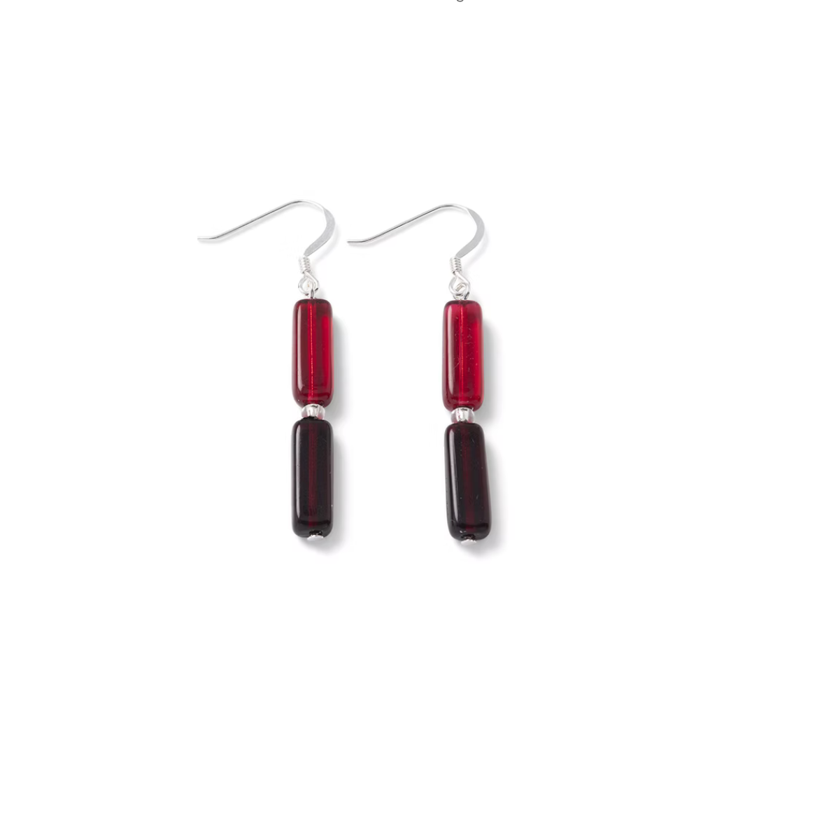 Elements red earrings