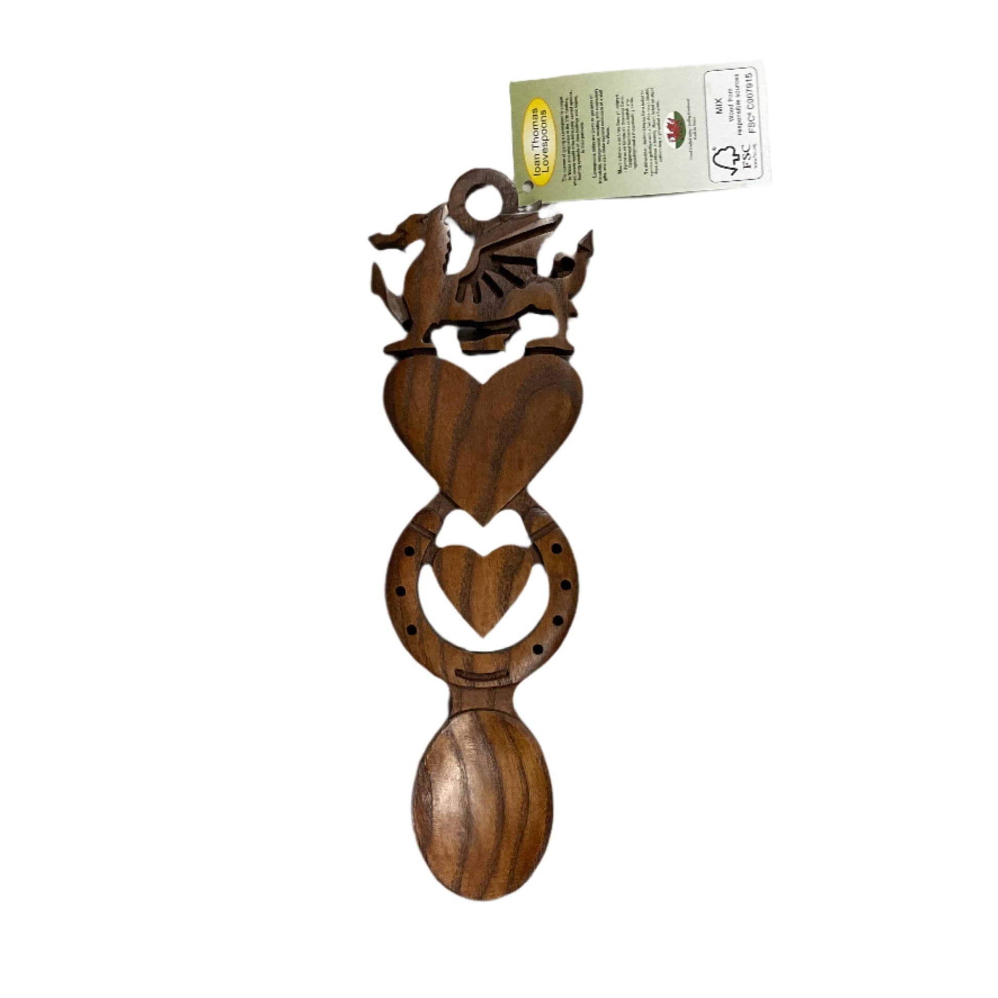 Extra large dragon lovespoon|Gifts of Wales 