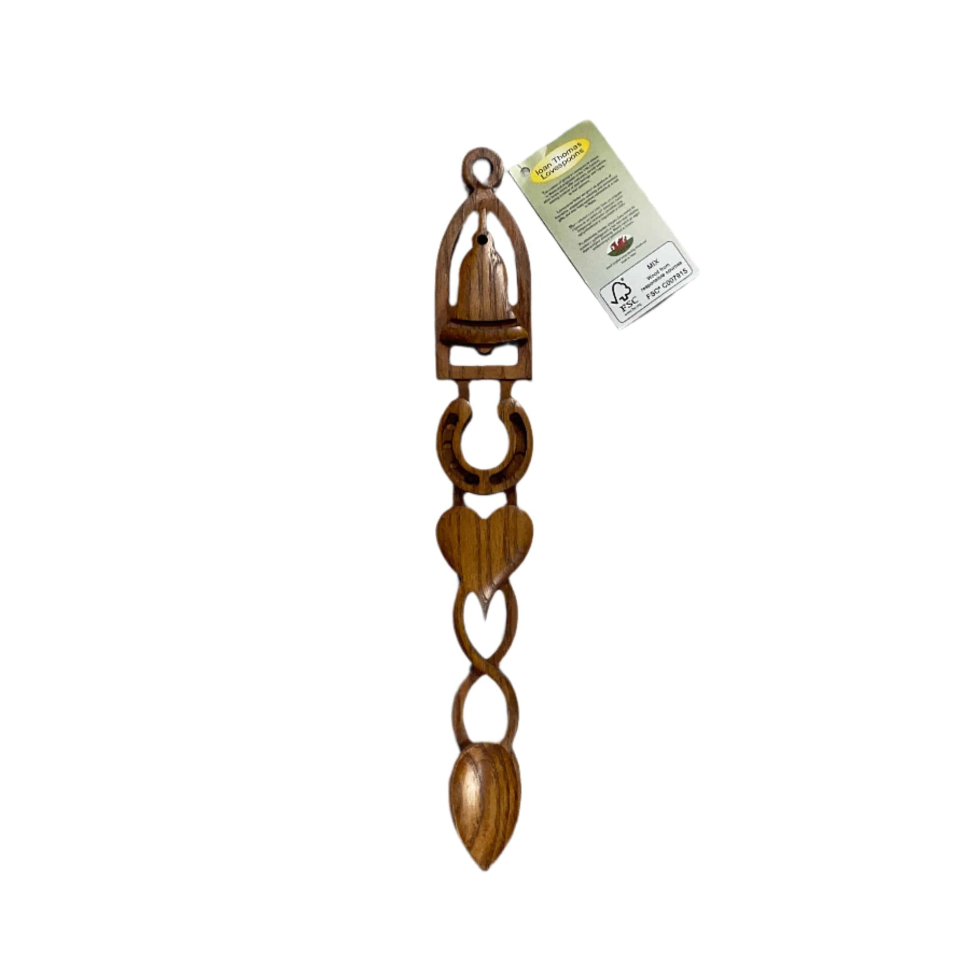 Extra large wedding lovespoon- dark