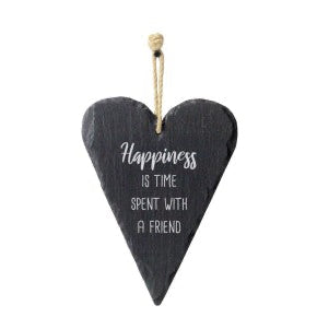Friendship Welsh slate heart | Gifts of Wales
