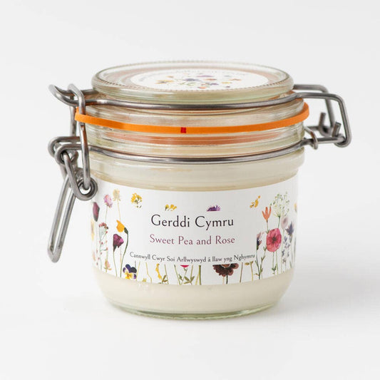 Gerddi Cymru Candle|Gifts of Wales