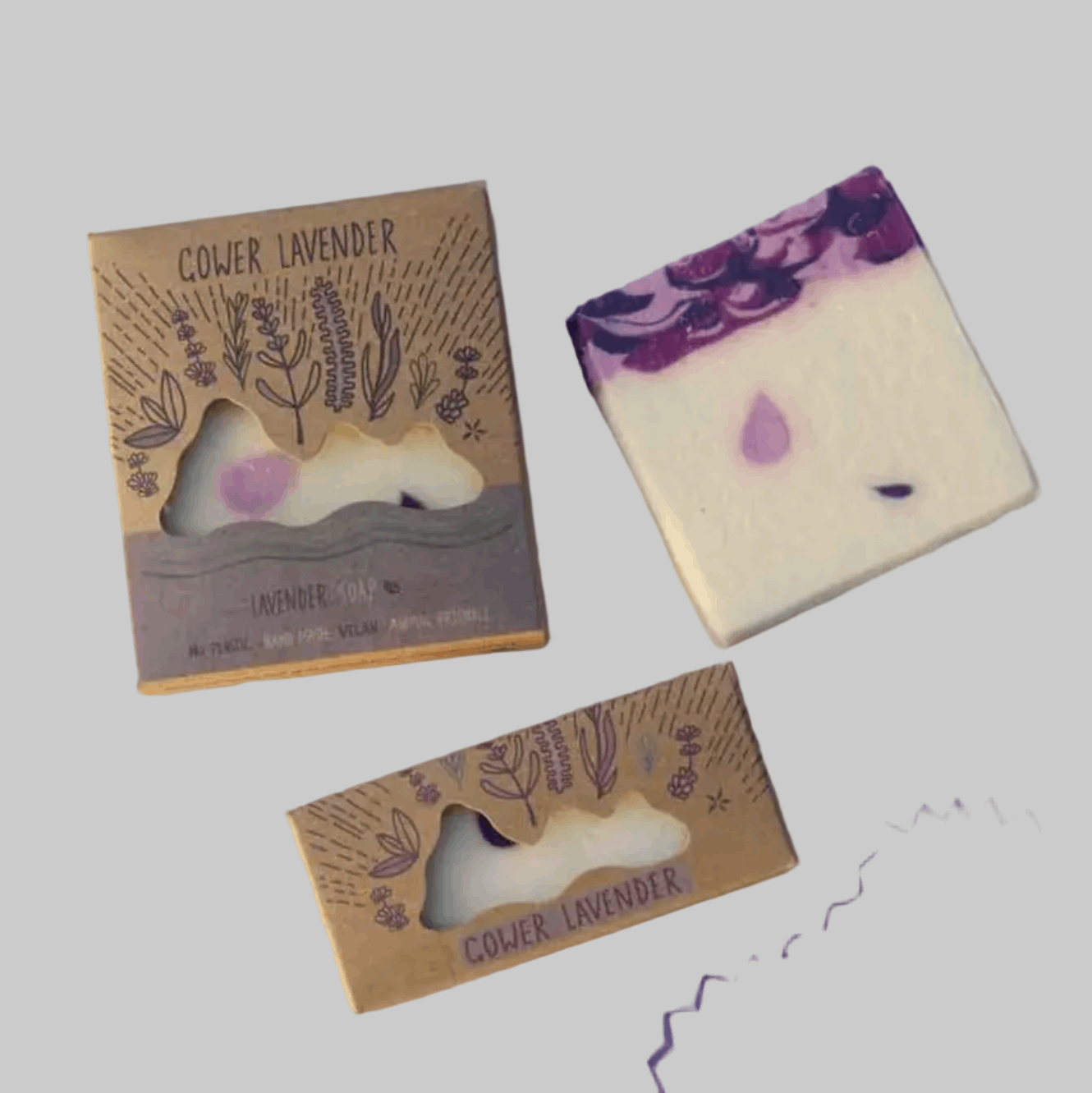 Gower  lavender soap