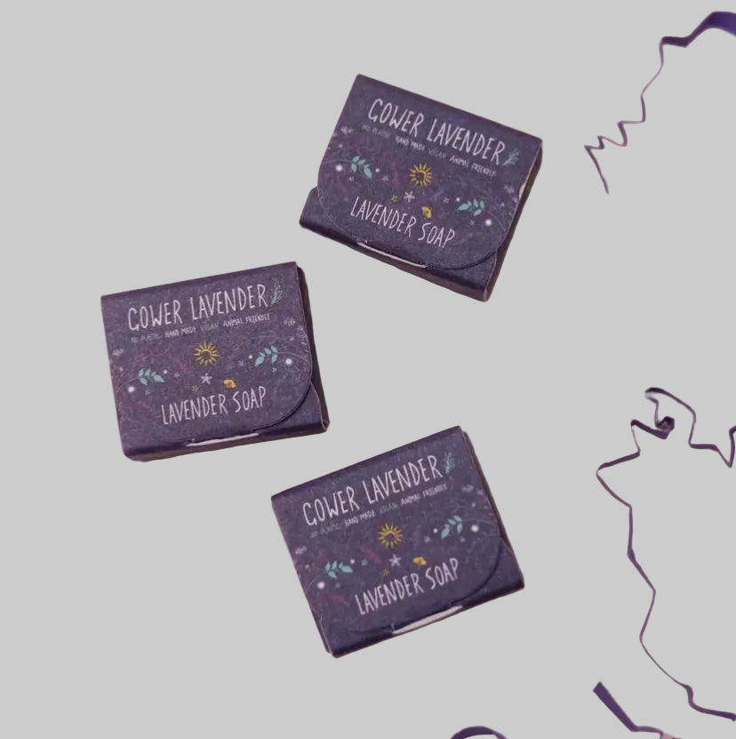 Gower lavender guest soap