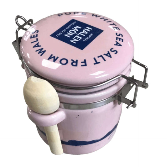 Halen Môn Llanddwyn clamp jar| Gifts of Wales
